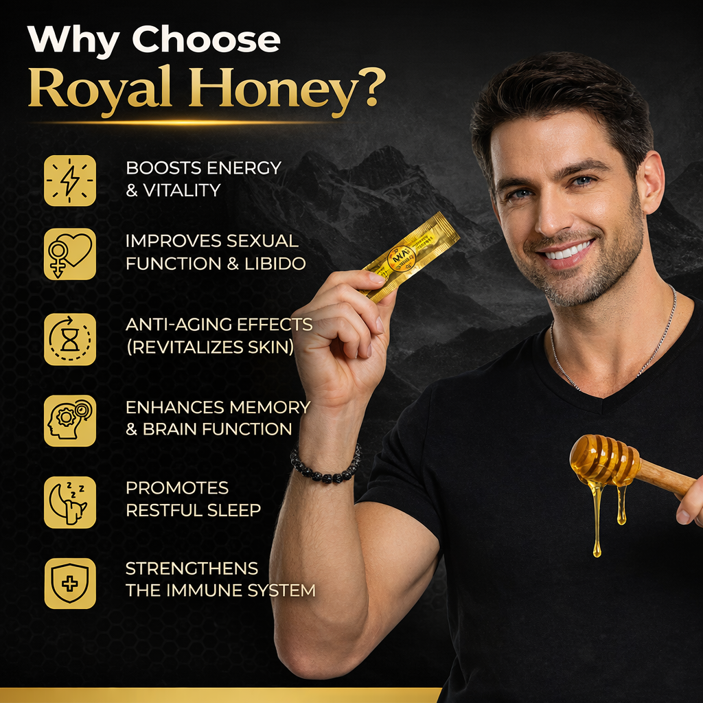 Royal Honey for him ( 12 packs)