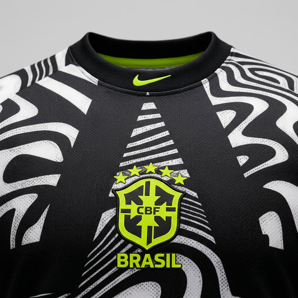 Brazil 2026 Home Jersey - Crest Detail