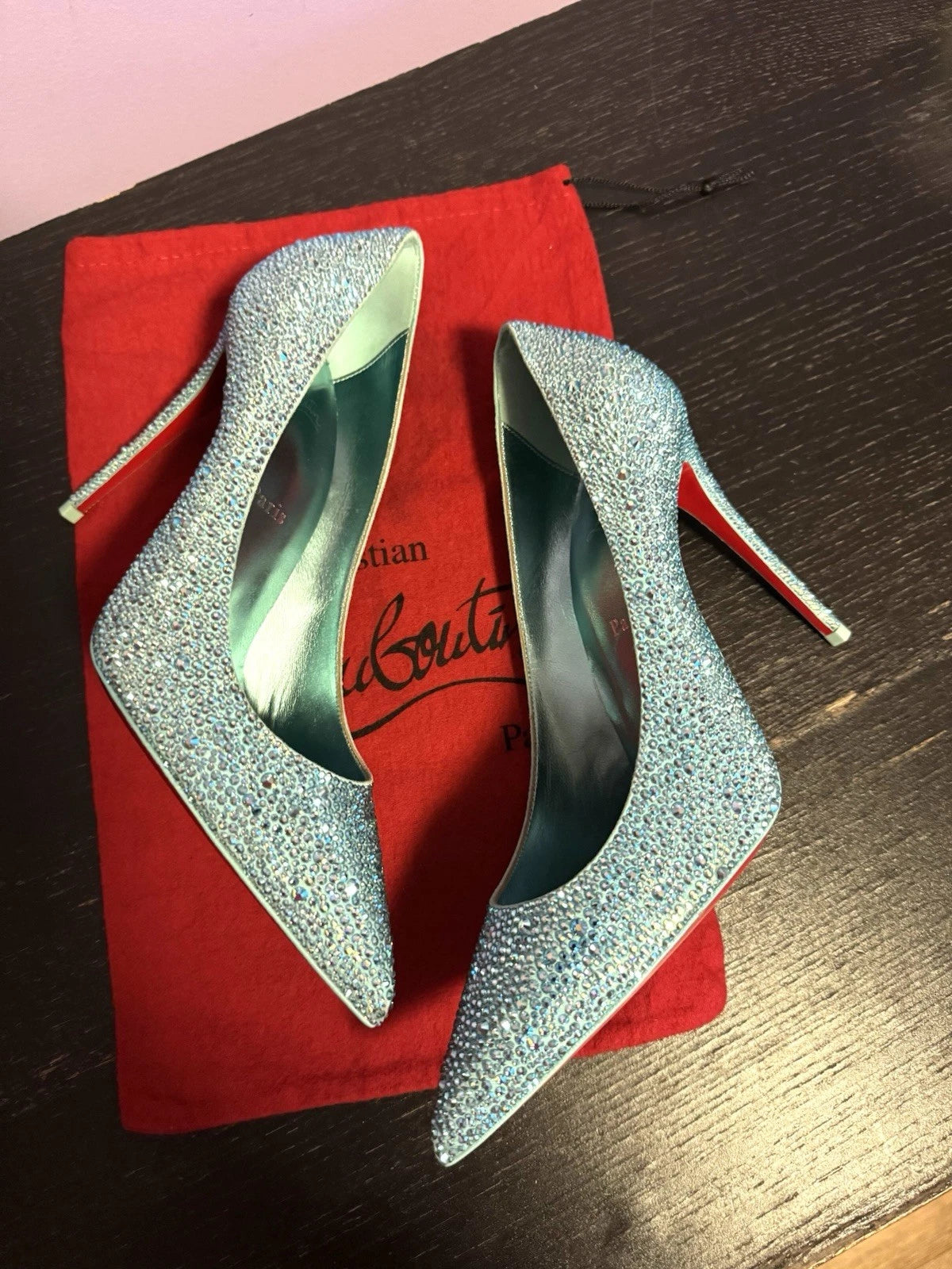 Kate Strass Crystal Pumps