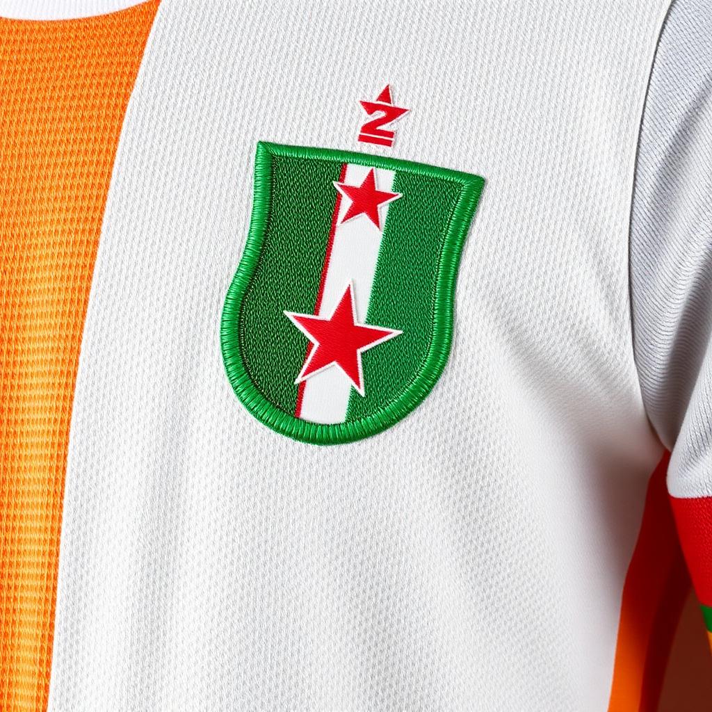Senegal 2026 Away Jersey crest detail