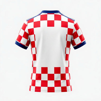 Croatia 2026 Home Jersey back view