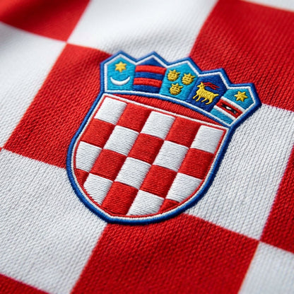 Croatia 2026 Home Jersey crest detail