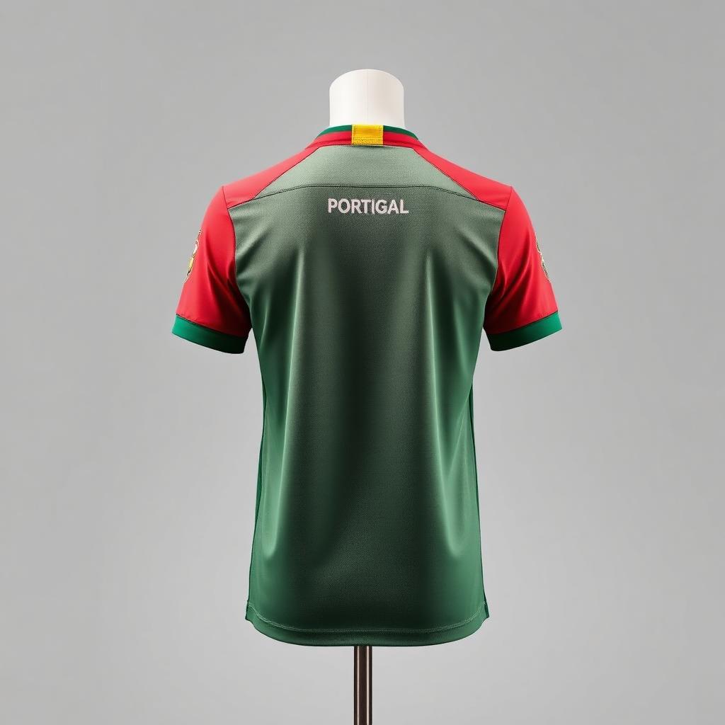 Portugal 2026 Home Jersey back view