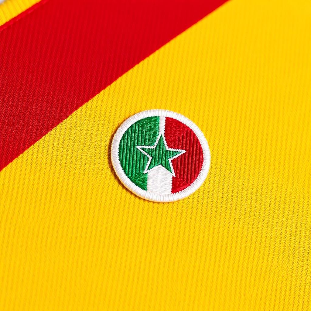 Senegal 2026 Home Jersey crest detail