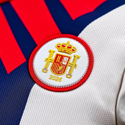 Spain 2026 Home Jersey crest detail