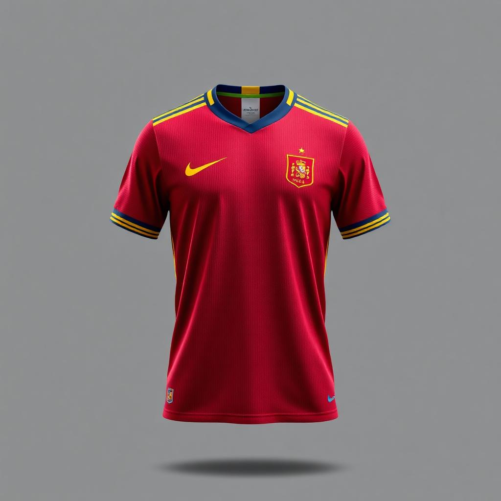 Spain 2026 Home Jersey front view