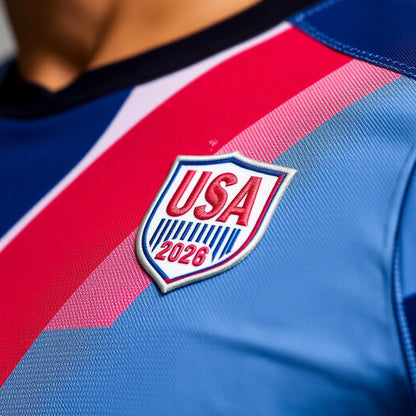 USA 2026 Home Jersey crest detail